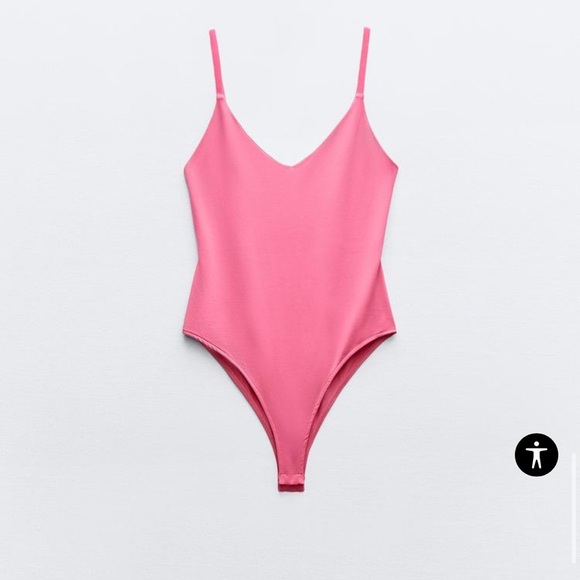 ZARA Polyamide Bodysuit - Picture 4 of 8